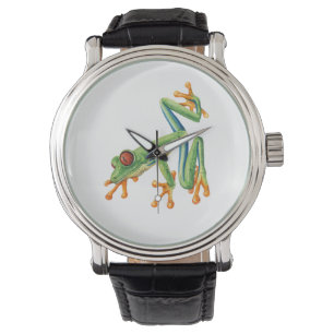 Reloj De Pulsera Verde Rana