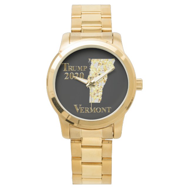 RELOJ DE PULSERA VERMONT DE TRUMP 2020 (Anverso)