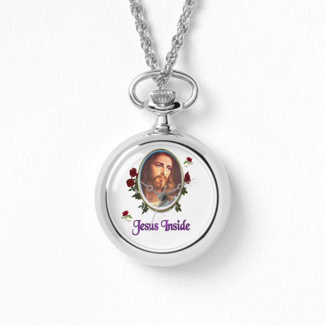 Reloj De Pulsera Versículo Bíblico (Anverso)