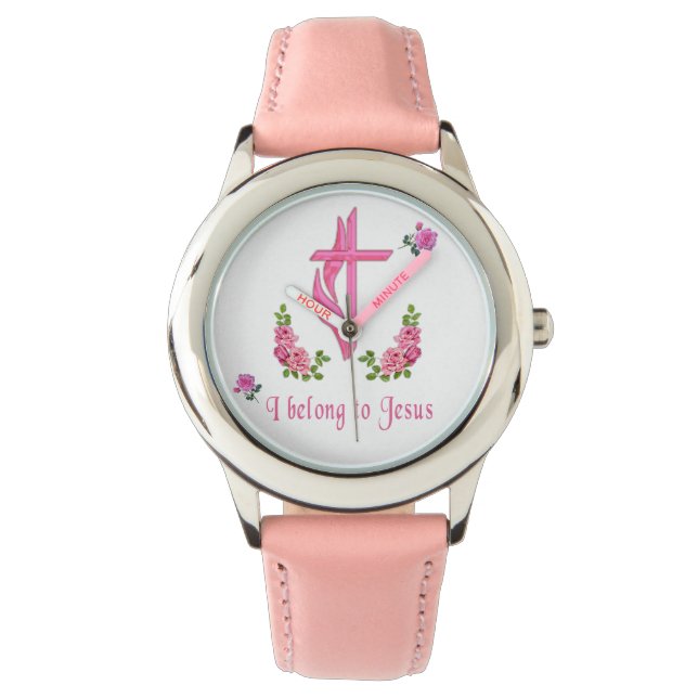Reloj De Pulsera Verso de la Biblia (Anverso)
