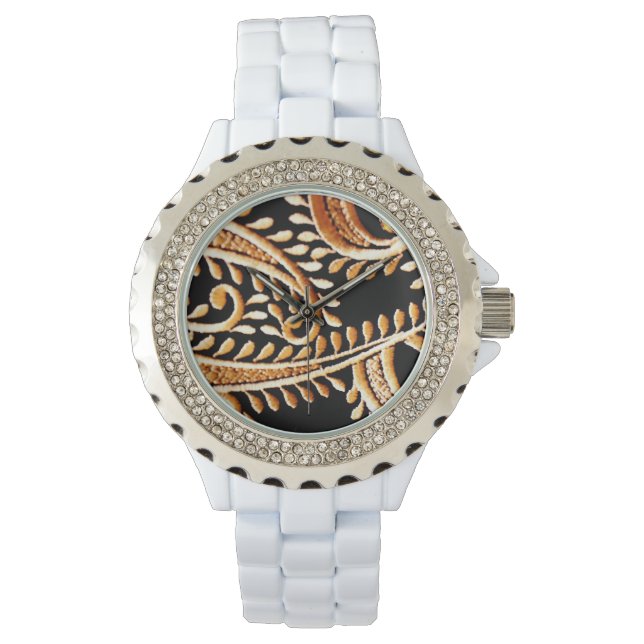 Reloj De Pulsera Vestido árabe (Anverso)