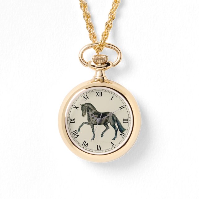 RELOJ DE PULSERA VESTIDOR DE CABALLO ANTIGUO - FURSTENBALL - DH (Anverso)