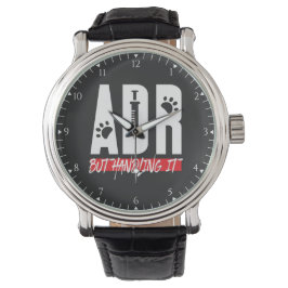 Reloj De Pulsera Vet Tech Veterinary ADR, pero manejándolo Cumpleañ