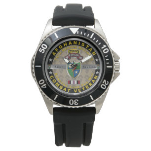 Reloj De Pulsera Veterano de combate del 75º Regimiento Ranger en A