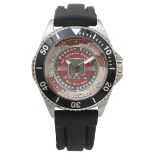 Reloj De Pulsera Veterano de la 1.ª División de Infantería Tormenta