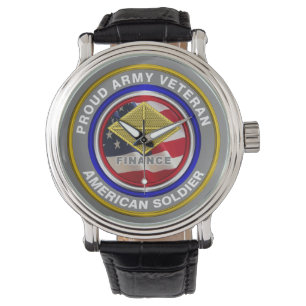 Reloj De Pulsera Veterano del Cuerpo de Finanzas