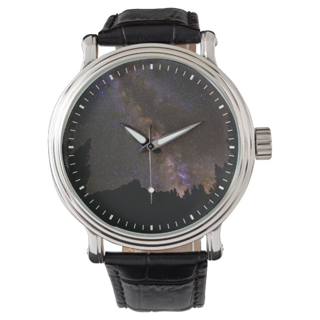 Reloj De Pulsera Vía Láctea estrellada, California (Anverso)