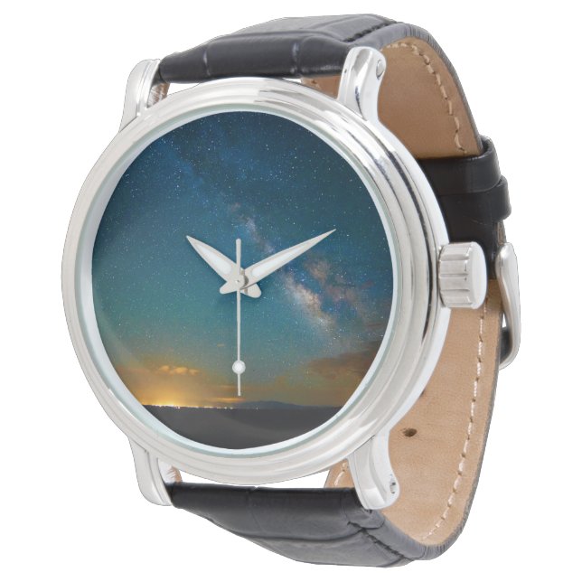 Reloj De Pulsera Vía Láctea sobre Taos, Nuevo México (Angular)