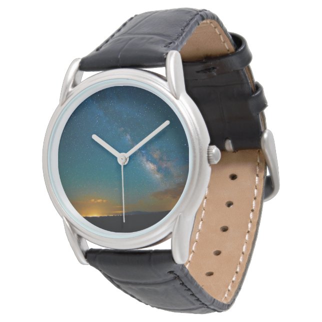 Reloj De Pulsera Vía Láctea sobre Taos, Nuevo México (Angular)