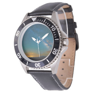 Reloj De Pulsera Vía Láctea sobre Taos, Nuevo México