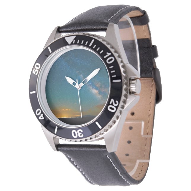 Reloj De Pulsera Vía Láctea sobre Taos, Nuevo México (Angular)