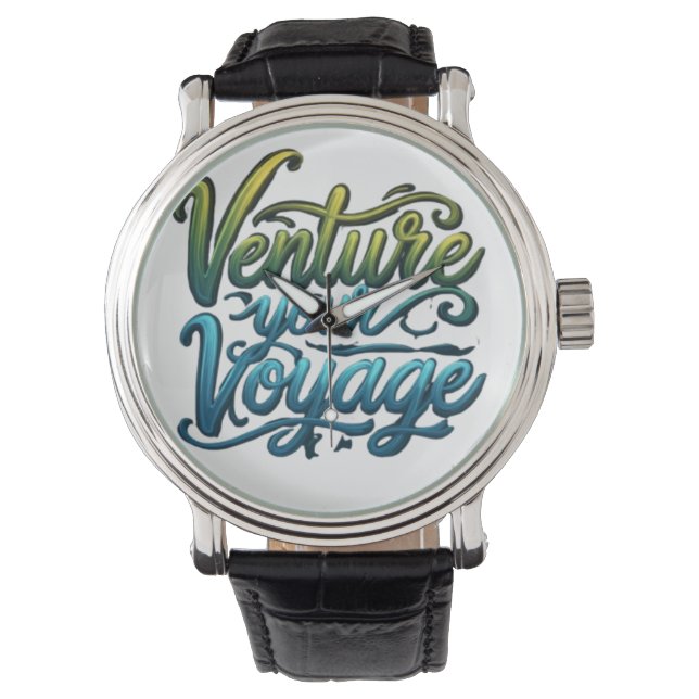 Reloj De Pulsera Viaje a horizontes inexplorados (Anverso)