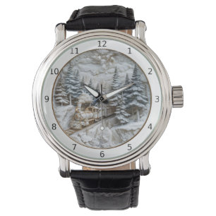 Reloj De Pulsera Viaje a través de un país de las maravillas invern