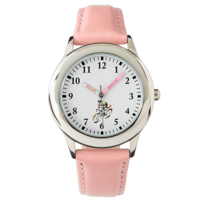 Reloj De Pulsera Viaje en bicicleta por carretera (Anverso)