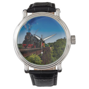 Reloj De Pulsera Viaje en tren de locomotoras