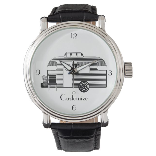 Reloj De Pulsera Viajero Caravana de caravanas Thunder_Cove (Anverso)
