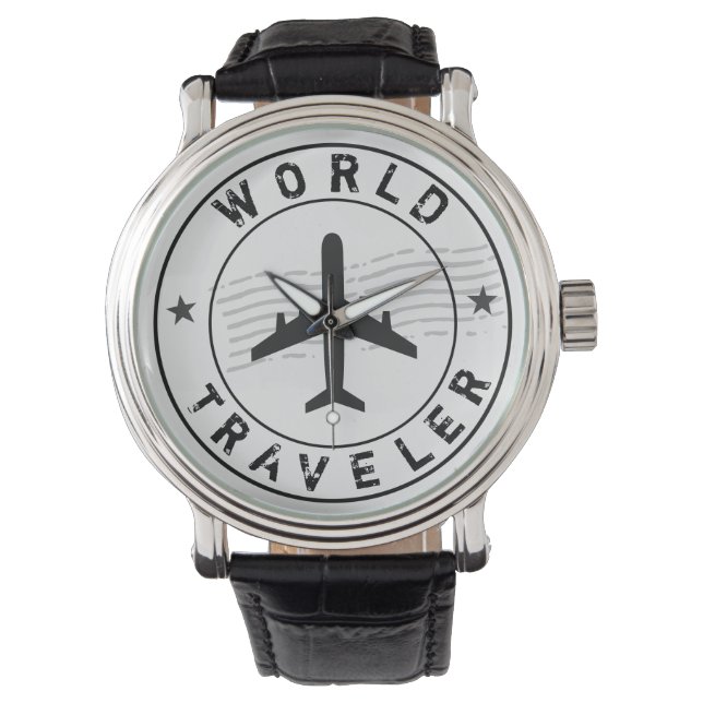 Reloj De Pulsera Viajero del Mundo (Anverso)
