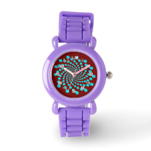 Reloj De Pulsera Viajeros de Tiempo Rojo Cuidados Niños Vigilados