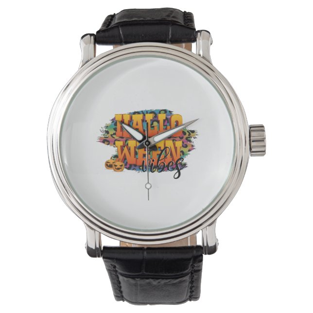 Reloj De Pulsera Vibes de Halloween (Anverso)