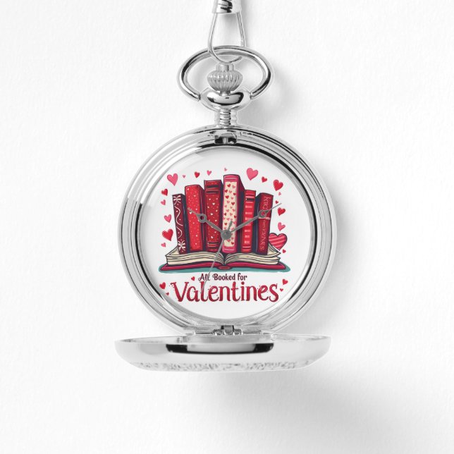 Reloj De Pulsera Vibes románticas de lectura Cosy Valentine Gift (Anverso)