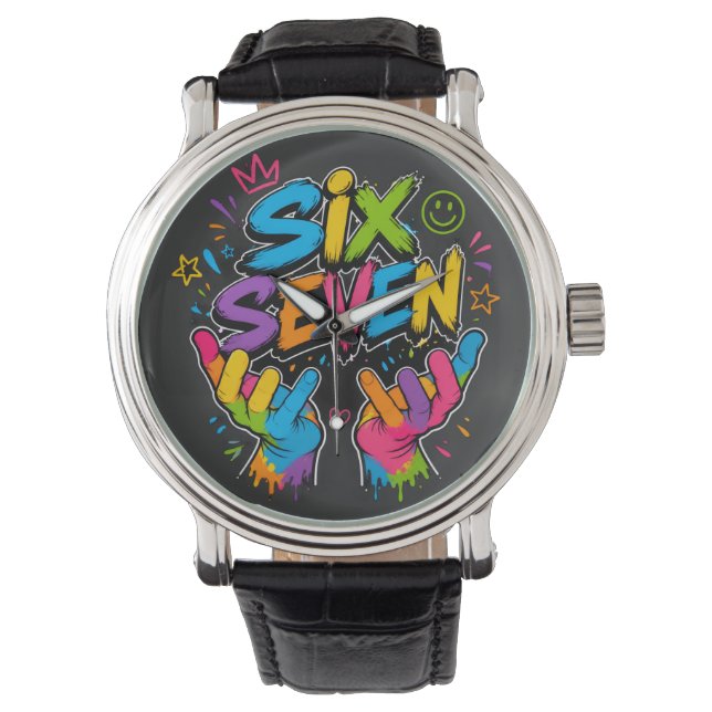 Reloj De Pulsera Vibración Seis Siete (Anverso)
