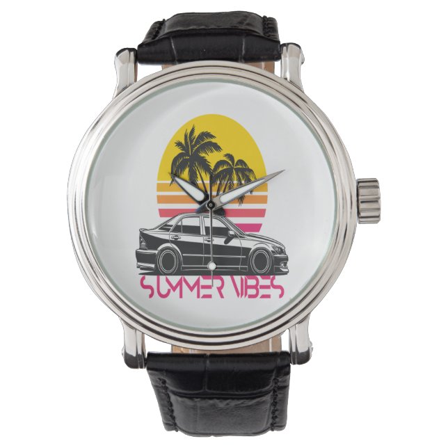 Reloj De Pulsera Vibraciones de verano (Anverso)