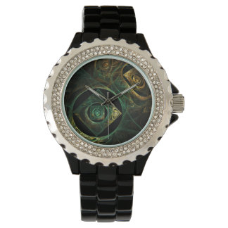Reloj De Pulsera Vibraciones mágicas Resumen de arte