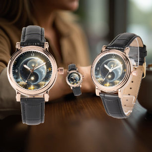 Reloj De Pulsera Vibraciones modernas de Zen Yin y Yang 