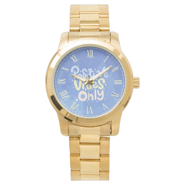 Reloj De Pulsera Vibraciones Positivas Solo (Anverso)