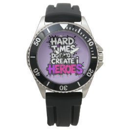 Reloj De Pulsera Vibrant Gradient Typographical Create Heroes 