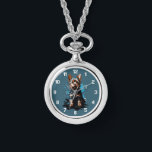 Reloj De Pulsera Vibrant Yorkshire Terrier Splash Art<br><div class="desc">Este llamativo diseño exhibe un encantador conjunto de Yorkshire Terrier contra oscilaciones de color audaces, que captan el espíritu lúdico de esta querida raza. Ideal para los amantes de los perros, especialmente los yorkie entusiastas, que quieren una declaración moderna y vibrante. Perfecto para vestimenta, decoración casera y accesorios para celebrar...</div>