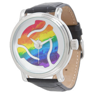 Reloj De Pulsera Vibrante de adaptador de registro de 45 RPM de plá