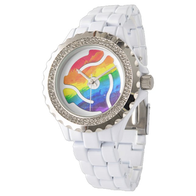 Reloj De Pulsera Vibrante de adaptador de registro de 45 RPM de plá (Angular)