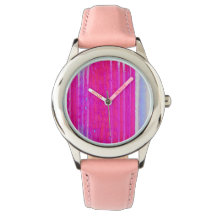 Vibrante Resumen de rayas rosadas y moradas arte