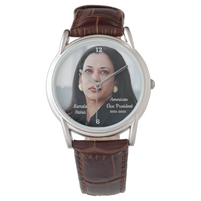 RELOJ DE PULSERA VICE PRESIDENT KAMALA HARRIS  (Anverso)