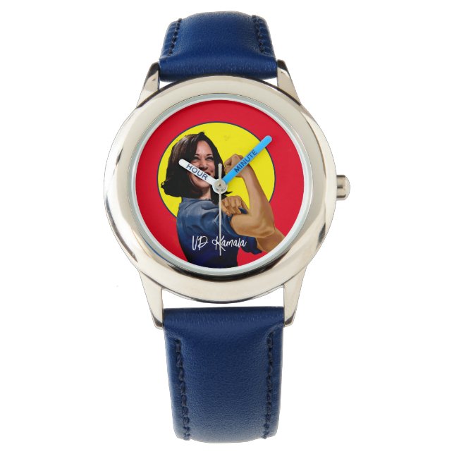 Reloj De Pulsera Vice Presidente Kamala Harris como Rosie (Anverso)