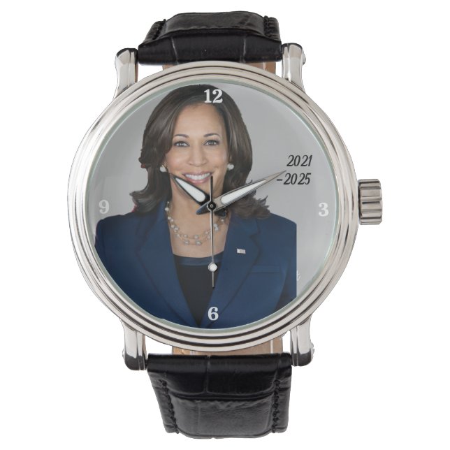 RELOJ DE PULSERA VICEPRESIDENTA KAMALA HARRIS  (Anverso)