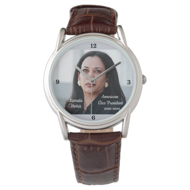 RELOJ DE PULSERA VICEPRESIDENTE KAMALA HARRIS (Anverso)