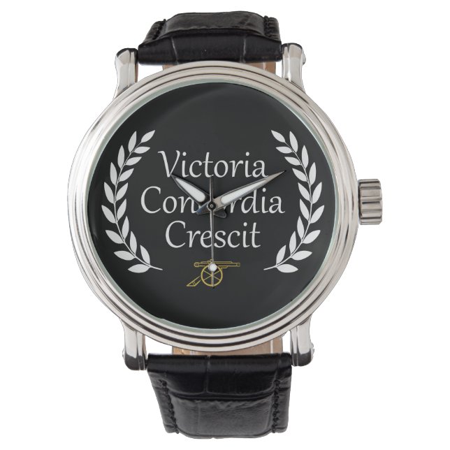 Reloj De Pulsera Victoria Concordia Crescit Arsenal (Anverso)