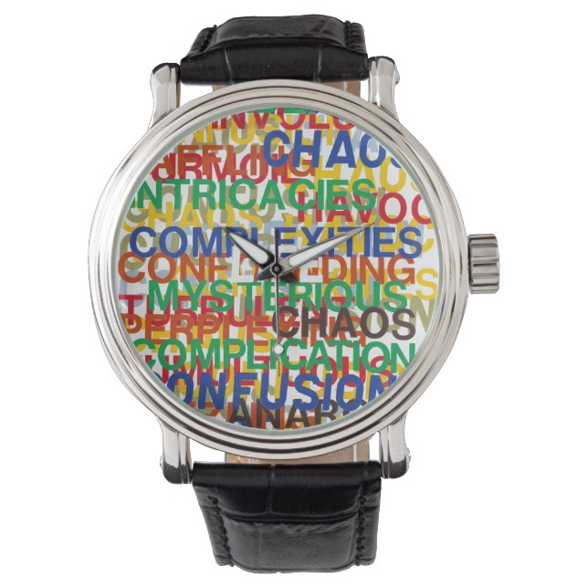 Reloj De Pulsera Vida (Anverso)