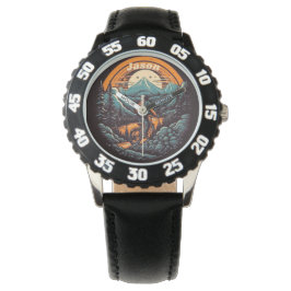 Reloj De Pulsera Vida en bicicleta, personalizable retro