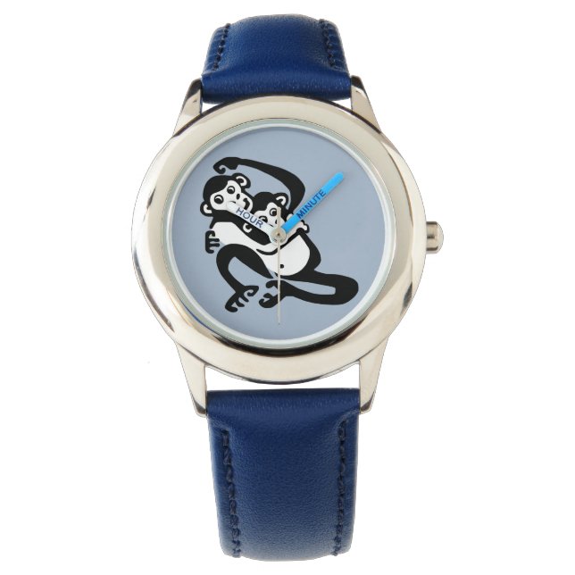 Reloj De Pulsera Vida silvestre. - BONOBO - Chimpancé en peligro -  (Anverso)