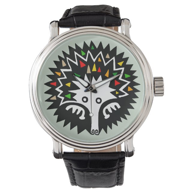 Reloj De Pulsera Vida silvestre - ECHIDNA - Australia - Naturaleza (Anverso)
