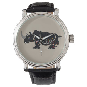 Reloj De Pulsera Vida silvestre - Guay RHINOCEROS - Naturaleza - Co