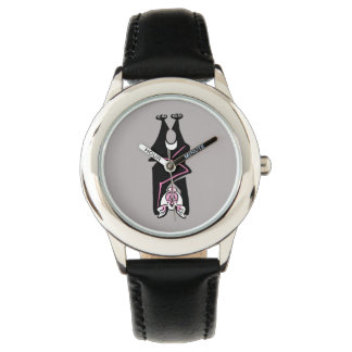 Reloj De Pulsera Vida silvestre - MTD rosada y negra - Naturaleza -