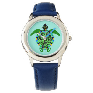 Reloj De Pulsera Vida silvestre - Tortuga marina - Naturaleza - Aqu
