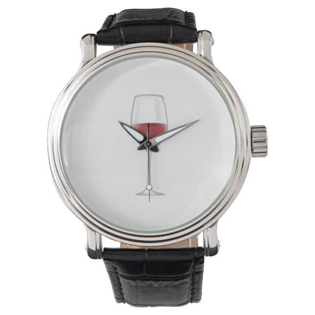 Reloj De Pulsera Vidrio de vino (Anverso)