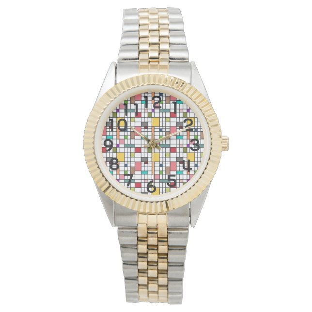 Reloj De Pulsera Vidrio manchado (Anverso)