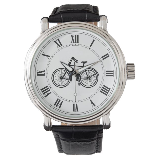 Reloj De Pulsera Vieja bicicleta (Anverso)