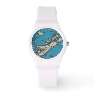 Reloj De Pulsera Viejo mapa de las Bermudas
